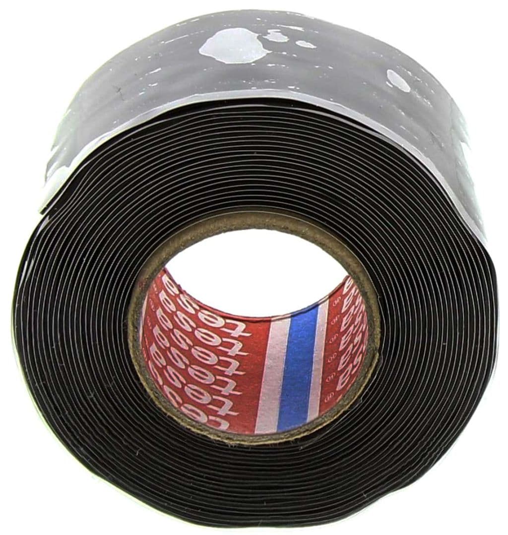 Rollo de cinta autofundente negra tesa 4600 Xtreme Conditions