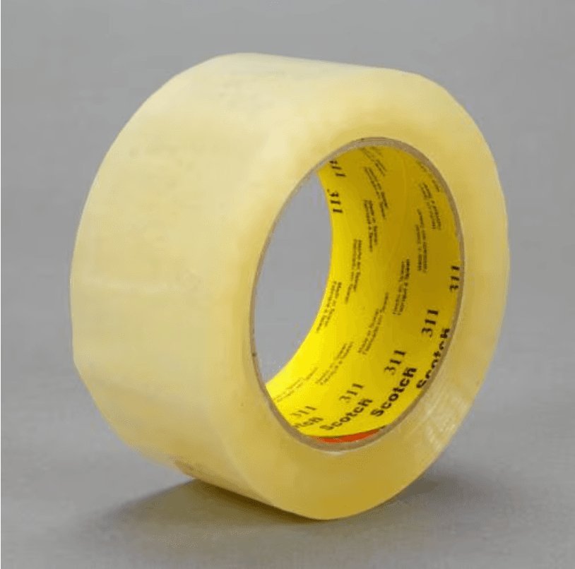 Rollo de cinta de embalaje transparente Scotch 311 de 3M