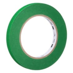 Rollo de cinta verde de enmascarar resistente a UV de 3M