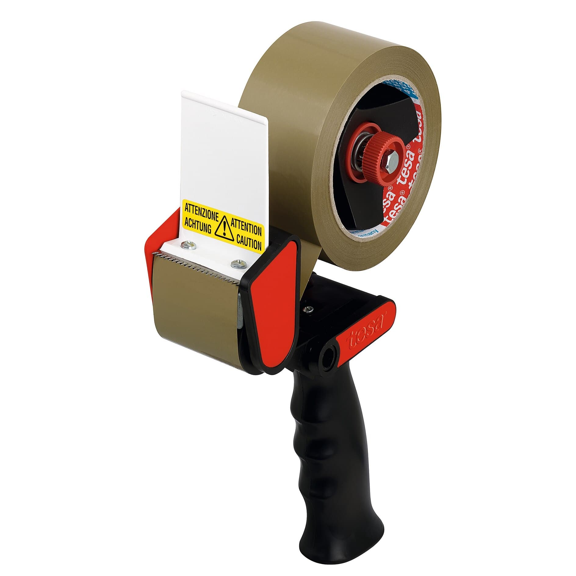 Dispensador manual de cinta de embalaje tesa 56424 con estructura metálica
