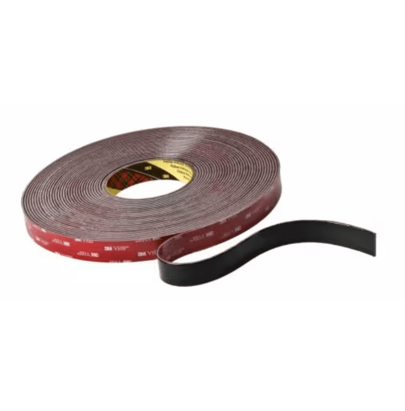 Rollo de cinta negra 3M VHB B23F para acristalamiento estructural